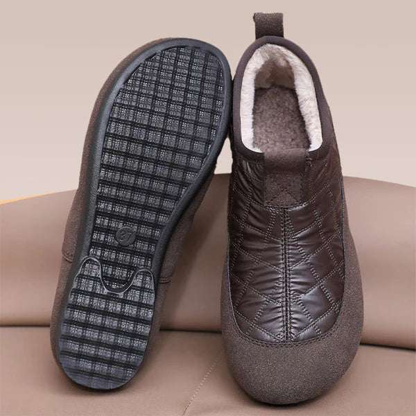Su geçirmez Kaymaz Pamuk Yastıklı Slip-On Ayakkabı