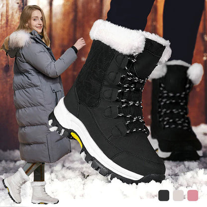 Women's Waterproof Non-Slip Snow Boots